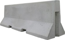 Concrete jersey barrier 5m - concrete,