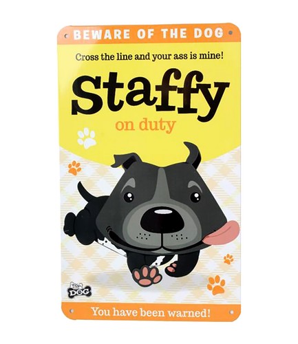 Staffy staffie dog gift - dog,