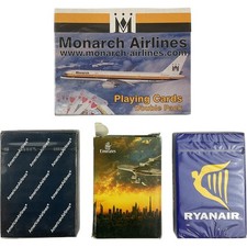 Airline branded playing cards - airline,
