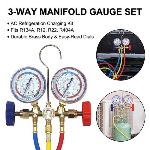 R134a refrigerant manifold - refrigerant,