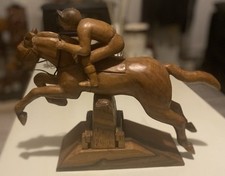 Hand carved wooden racing - wooden,