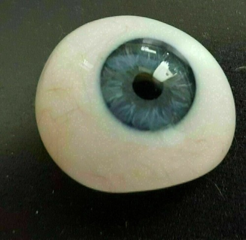 Vintage human prosthetic eye - human, ~