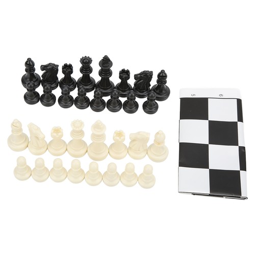 Plastic medieval chess - plastic,