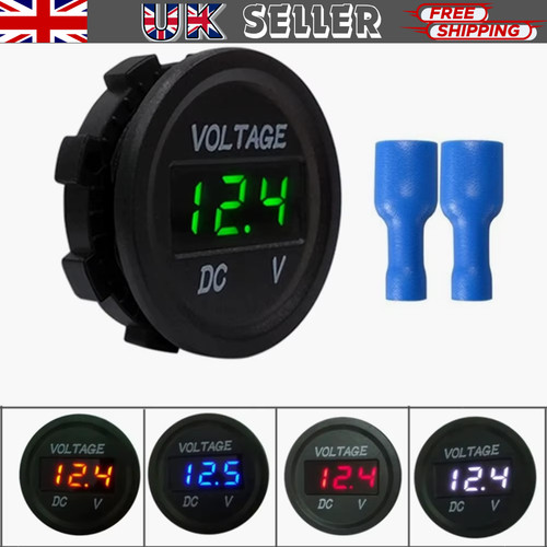 Led digital voltmeter panel - digital,