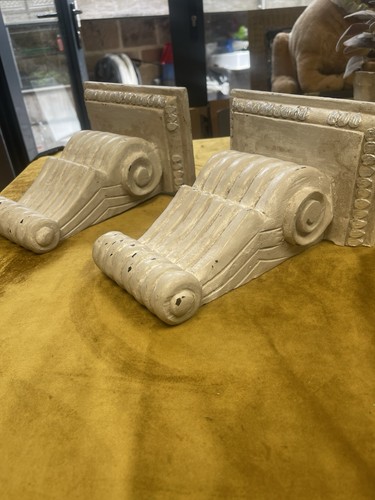 Vintage style pair wooden - pair, of