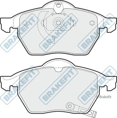 Apec front brake - apec, set