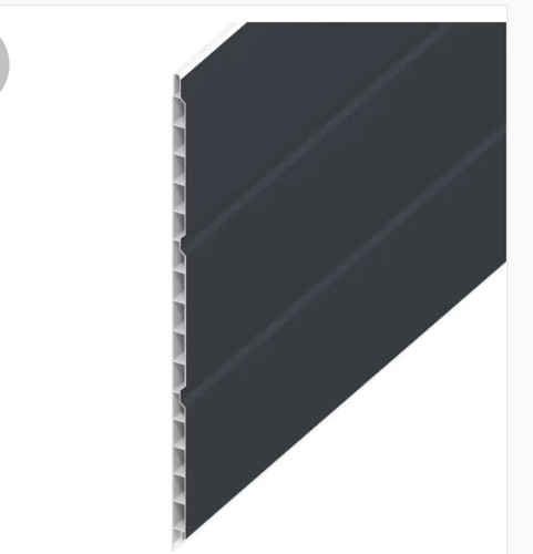 Anthracite pvc cladding - anthracite, panel