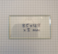 BEVELLED CARRIAGE CLOCK GLASS