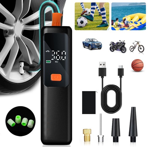 Electric car tyre - tyre, inflator