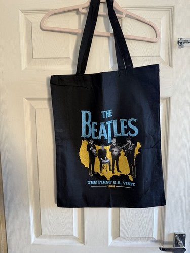 New beatles large black tote - black,