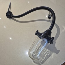 Vintage Coughtrie S.W.6 Swan Neck External Wall Light.