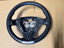 FORD FIESTA MK7 MK7.5 ST180 ST LEATHER STEERING WHEEL WITH BADGE