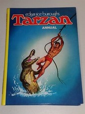TARZAN ANNUAL 1976 EDGAR RICE BURROUGHS BRITISH BROWN WATSON UNCLIPPED 