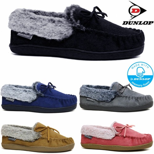 Womens moccasin warm slippers - womens,