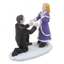 Christmas Village Scene