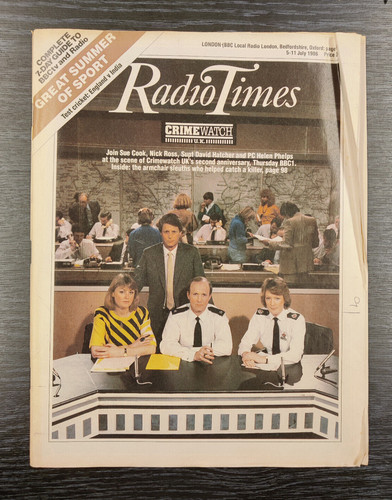 Radio times july 1986 - radio, 5-11