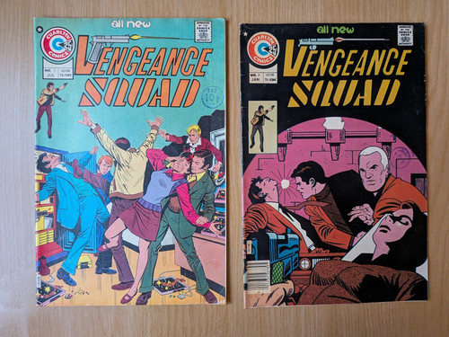 Charlton comics vengeance - charlton,