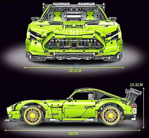 Mercedes amg gtr brick - gtr,