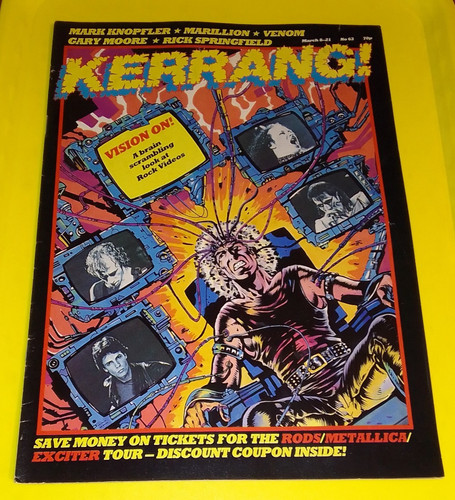 Kerrang magazine march - kerrang!,