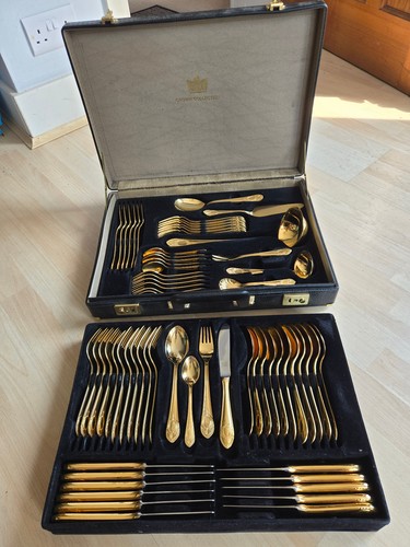 Vintage solingen cutlery set - vintage,
