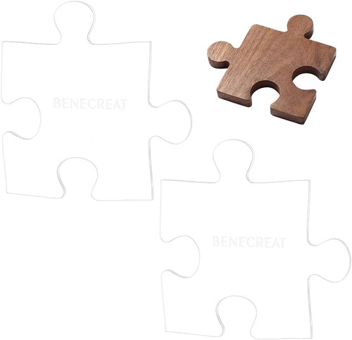 Acrylic puzzle router - puzzle,