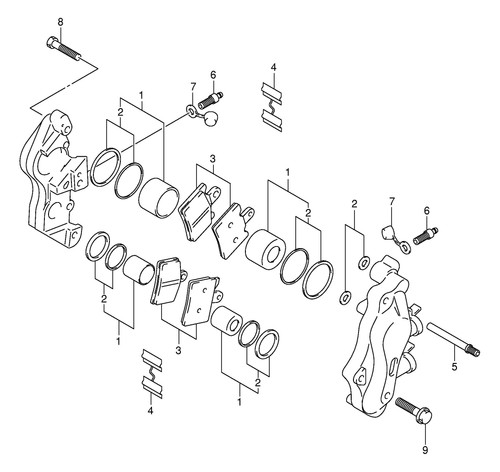 Suzuki genuine bolt - (8, 30)