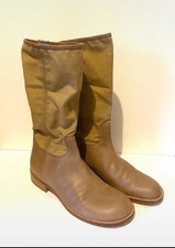 TOAST Tan Boots Leather and
