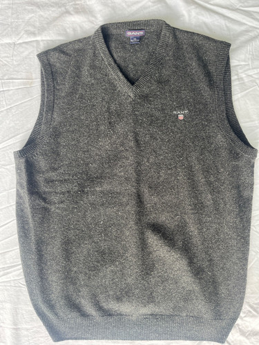 Gant mens lambswool - lambswool, v-neck