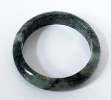 Dark green Jade Bangle Women