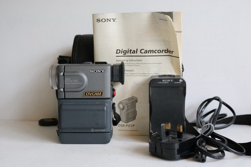 Sony camcorder dvcam - dvcam, dsr-pd1p