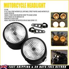 Twin Motorcycle Headlight