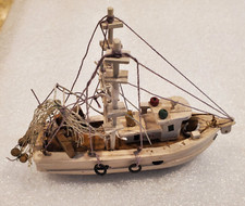 Vintage Handmade Wooden White