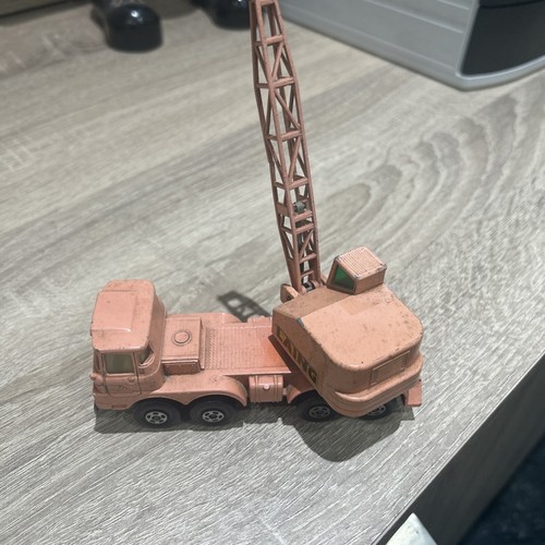 Matchbox scammell mobile crane - mobile,