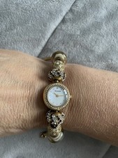 Genuine Charmed by Accurist Ladies Charms Gold tone Watch