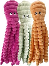 HEM & BOO LUXURIOUS SUPERPLUSH OCTOPUS EXTRA LARGE DOG PUPPY PLAY TOY 64CM