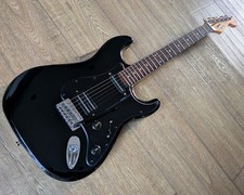 KILLER Black Fender Squier Super Strat YAKO Anniversary with MAJOR PUP UPGRADE