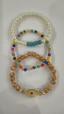 Beaded bracelets stack - beaded,
