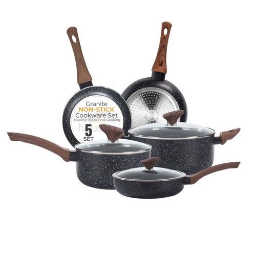 Aluminium cookware set - aluminium, set-10