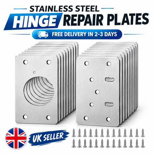 Hinge repair plate cabinet - hinge,