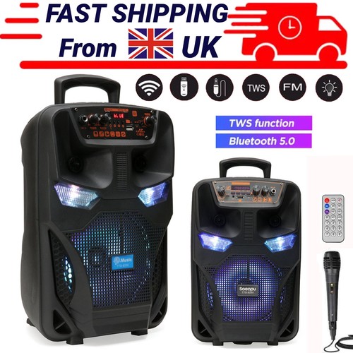 Portable bluetooth speaker - 8",