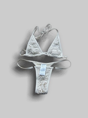 Women crochet string bikini - string,