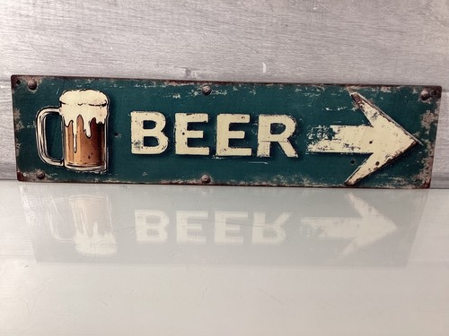 Novelty wooden beer - beer, man