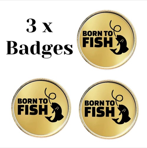 Born fish lapel - 3, (bu16)
