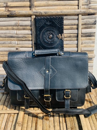 Large men vintage leather - men's,