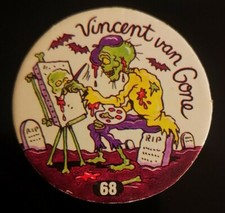 RARE 1994 SLAMMER WHAMMERS POGS MILK CAP - VINCENT VAN GONE