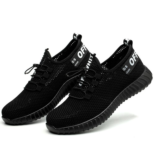 Mesh safety shoes trainers men - shoes,