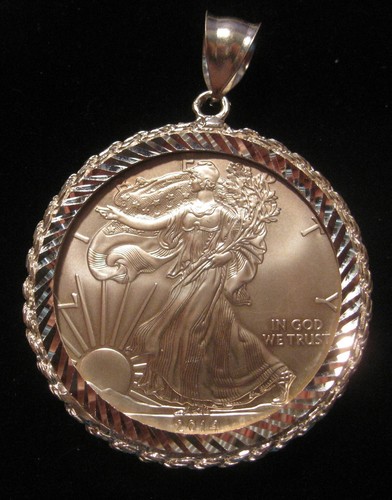 Walking liberty dollar holder - walking,