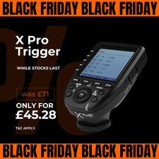 Godox XPro Wireless Flash Trigger TTL HSS 1/8000s | Canon Nikon Fuji Olympus Pen