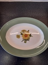 Wedgwood sunflower oval serving plate