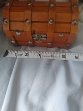 Wooden Treasure Chest, Filled